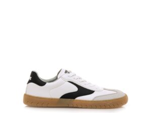 sneaker barefoot vegano hombre Mustang Free Plity Off White vista lateral interna
