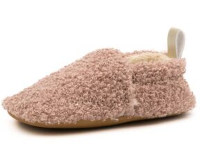 alt="Zapatillas de casa respetuosas rosa de Flexinens"