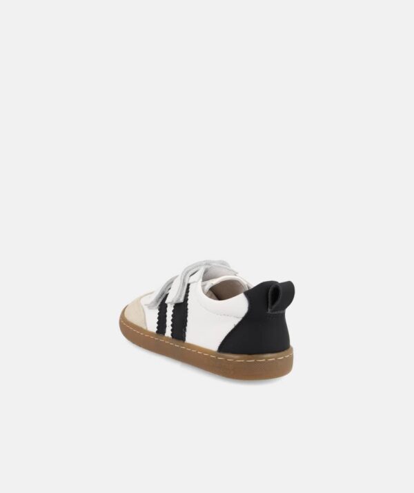 Zapatilla barefoot infantil Delfín Blanco Blanditos by Crios - Imagen 3