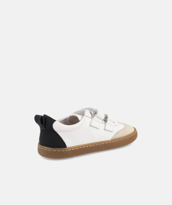 Zapatilla barefoot infantil Delfín Blanco Blanditos by Crios - Imagen 2