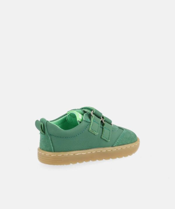Zapatilla respetuosa infantil verde Lisboa Blanditos by Crio’s - Imagen 4