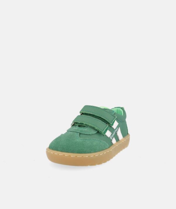 Zapatilla respetuosa infantil verde Lisboa Blanditos by Crio’s