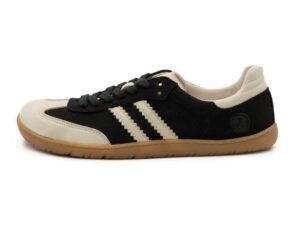 Zapatillas barefoot Coqueflex 4415 Samba blanca y negra