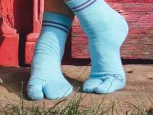 Calcetines barefoot A Tres Hilos de algodón orgánico