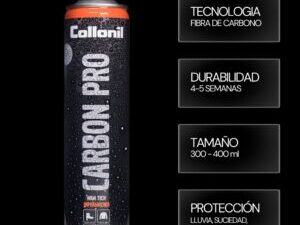 propiedades del spray impermeabilizante Collonil Carbon Pro para calzado y textiles