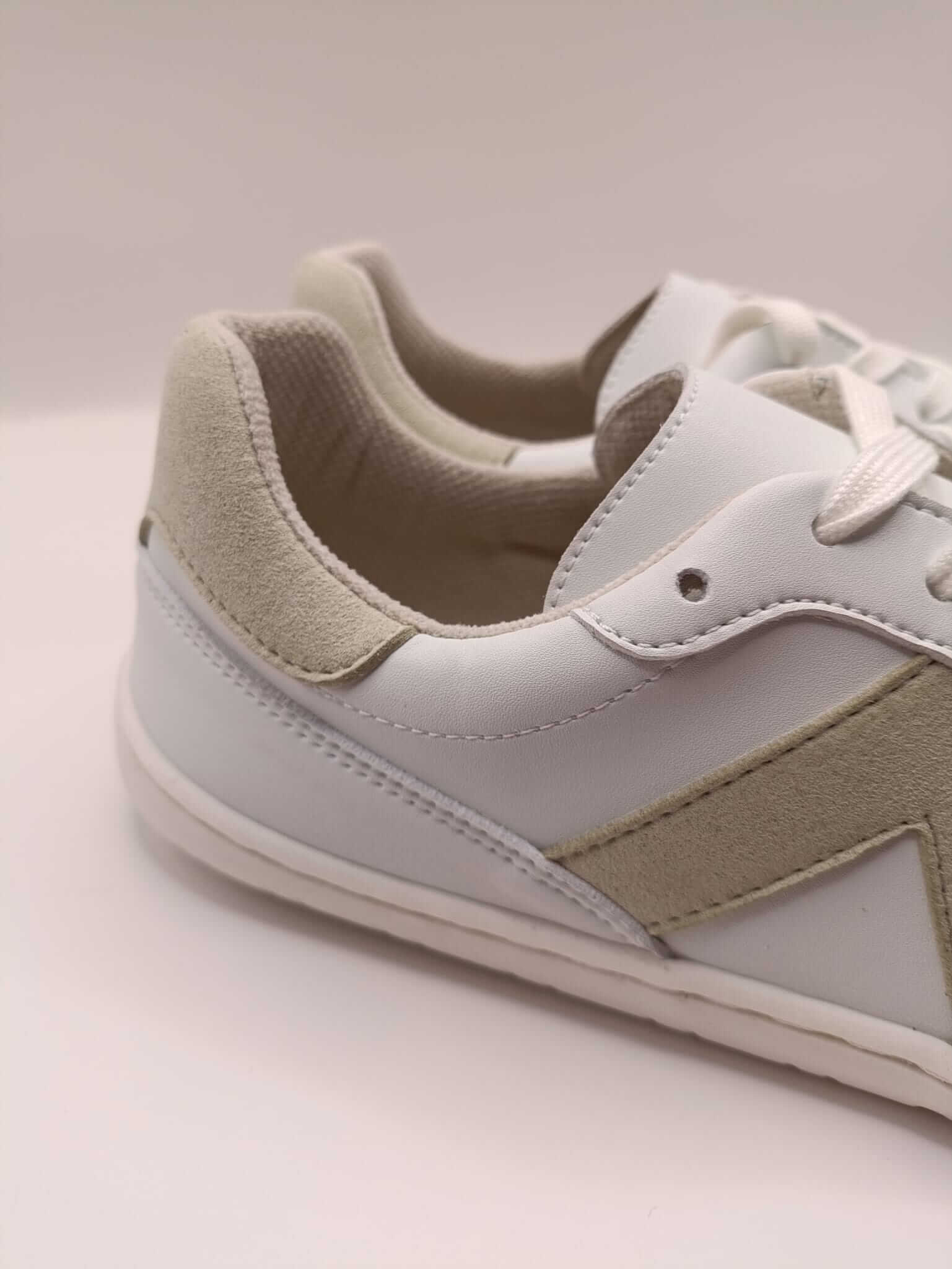 Zapatillas barefoot Coqueflex 4389 blanco-latte - Imagen 2