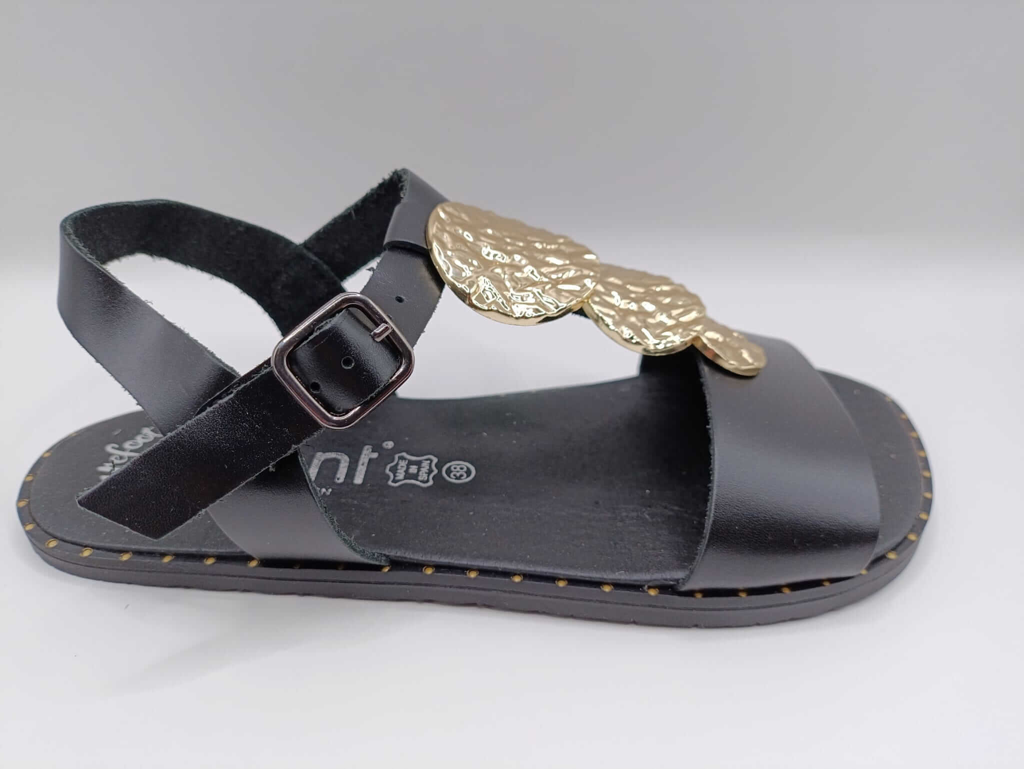 Sandalias Barefoot Negras Mujer | Vivant Bali - Imagen 2