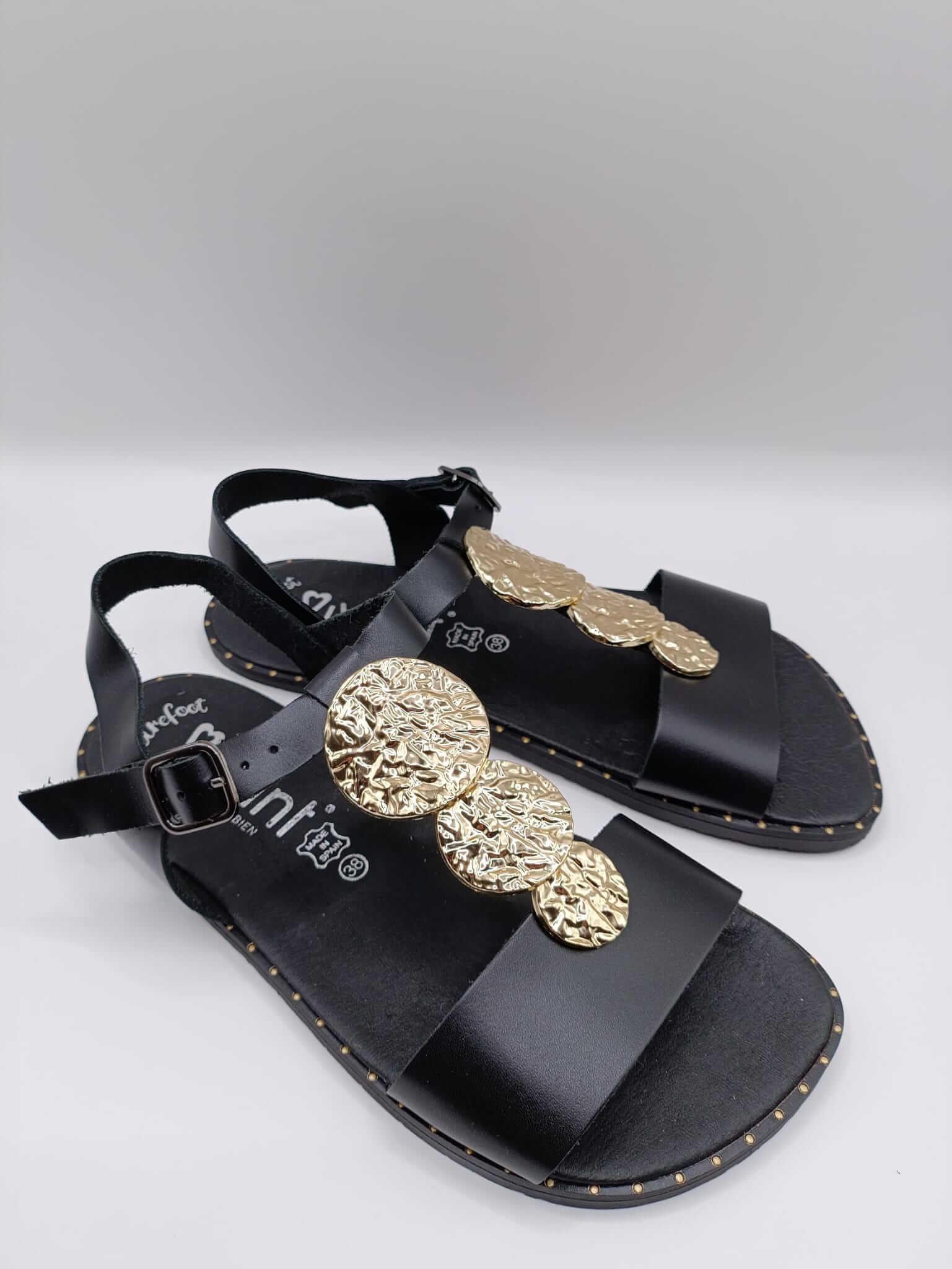 Sandalias Barefoot Negras Mujer | Vivant Bali - Imagen 5