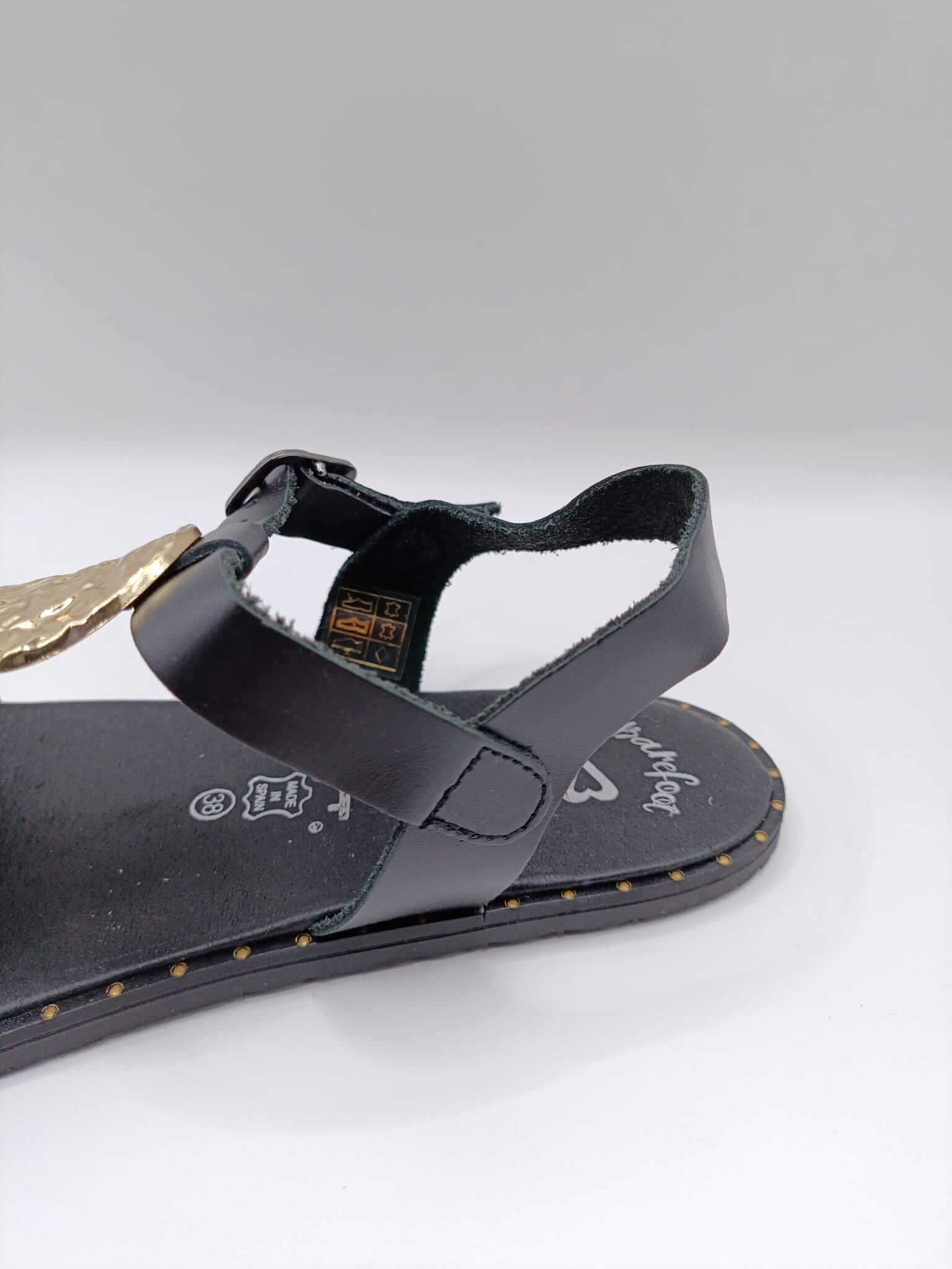 Sandalias Barefoot Negras Mujer | Vivant Bali - Imagen 4