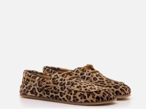 mocasin leopardo piel lateral