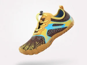 Saguaro Fast I infantil barefoot marrón y amarillo