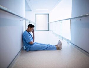 Dolor de pies en sanitarios