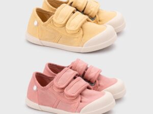 zapatillas lona algodón infantil Igor barefoot transpirables