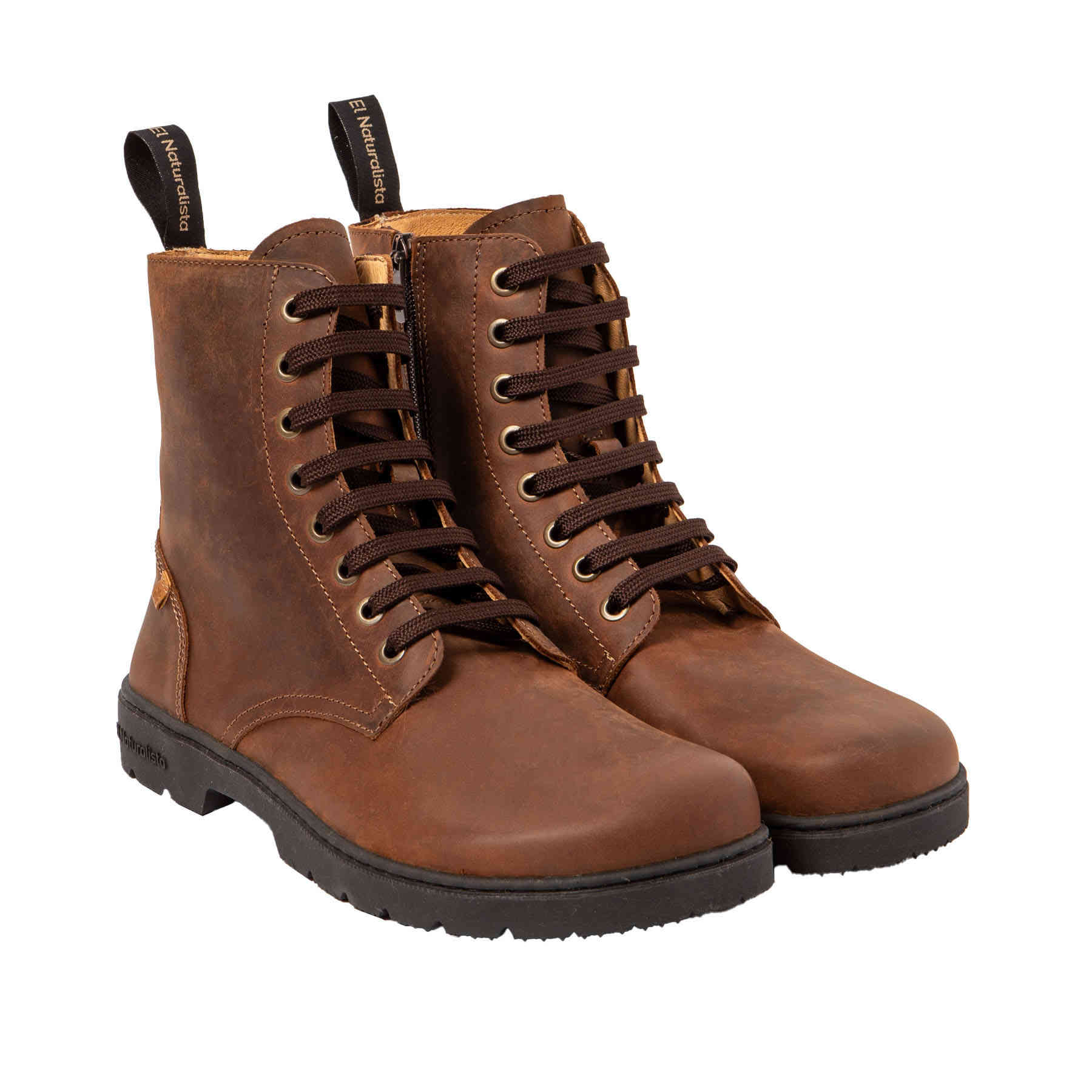 Bota barefoot El Naturalista Nómada N5264 Arizona Terra de piel para mujer