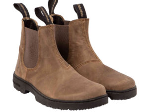 Botín barefoot El Naturalista Nómada N5262 Arizona Stone de piel con puntera anatómica