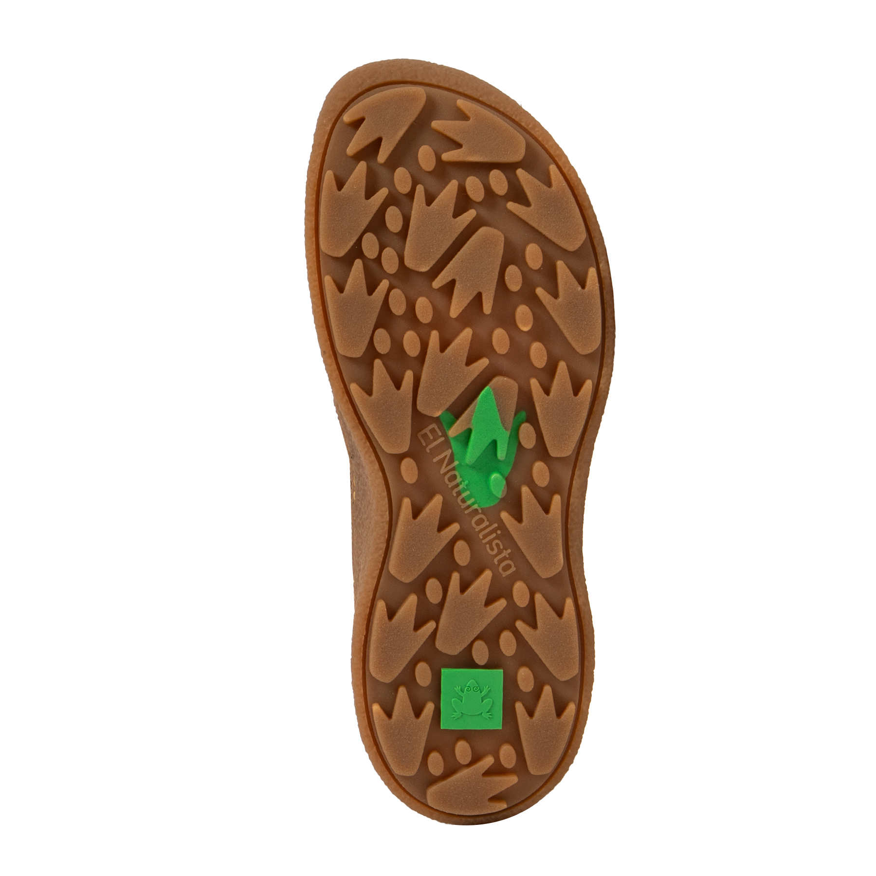 Suela de la zapatilla barefoot El Naturalista Oroel Multi Material Black.