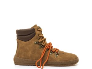 Bota Barefoot Impermeable Mujer Mustang Free Marrón