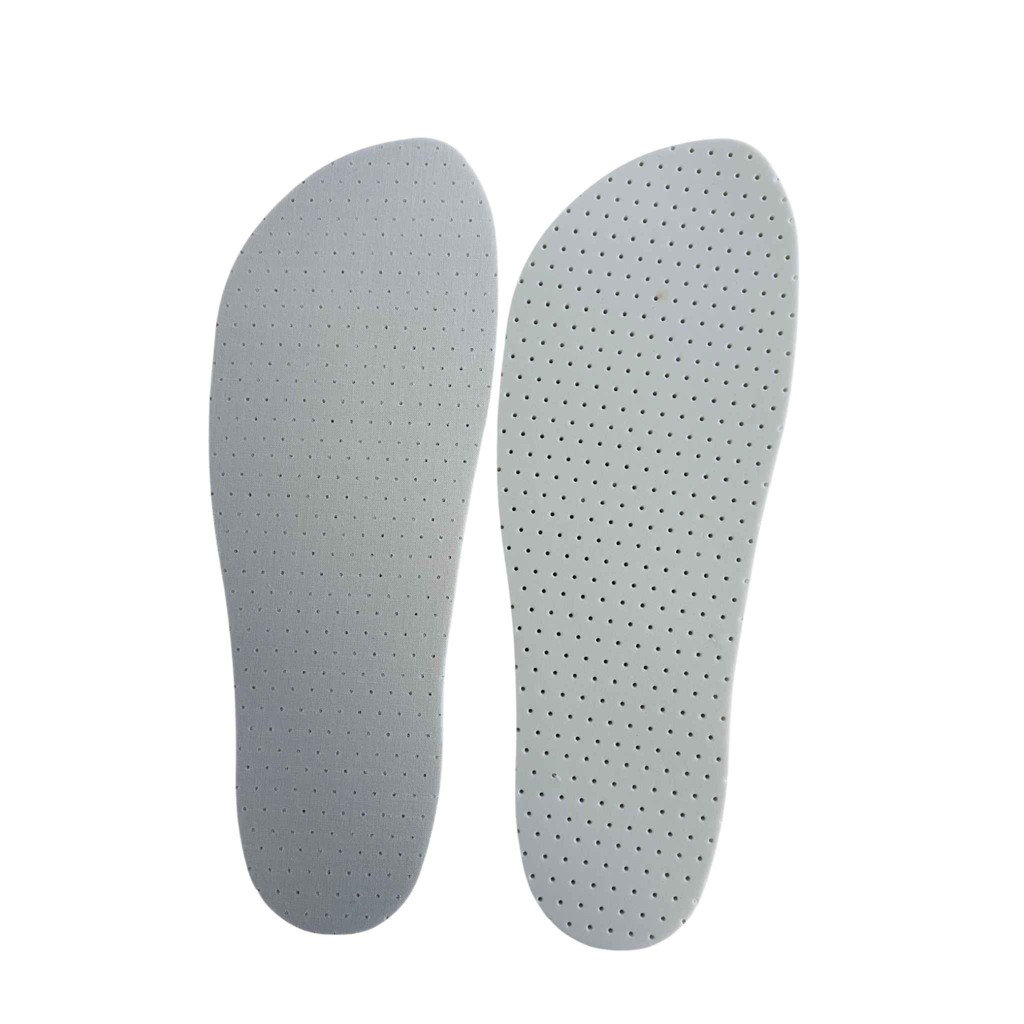 Plantilla barefoot Relax de látex anatómica de 4,5 mm con diseño flexible y zero drop.