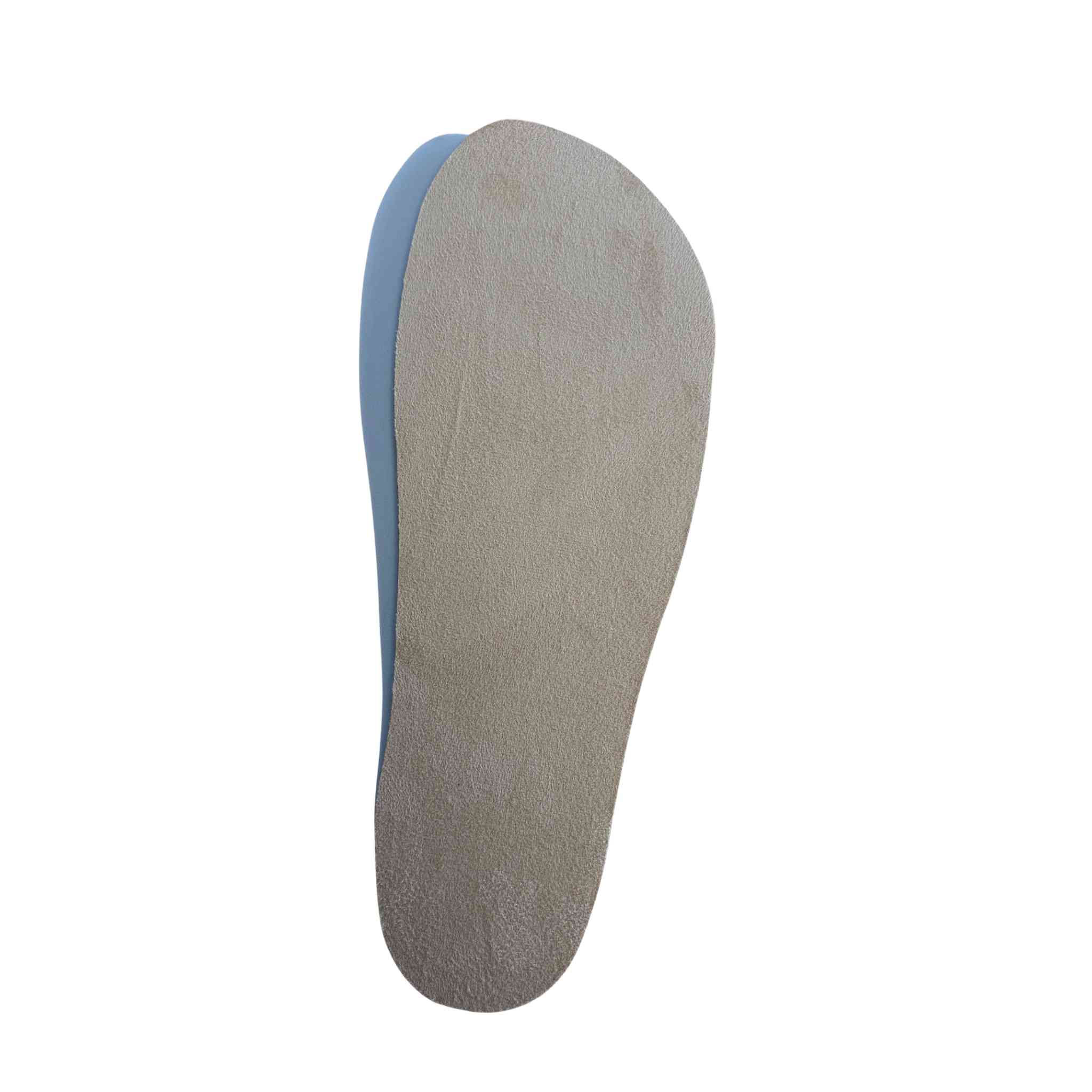 Par de plantillas barefoot viscolátex de 6 mm recortables para calzado con horma anatómica.