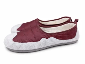 Puntera anatómica de las zapatillas de casa barefoot Batilas en burdeos