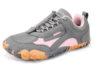 Saguaro-Root-Waterproof rosa-barefoot-impermeable.jpg Saguaro Root Waterproof zapatillas barefoot gris/rosa impermeables