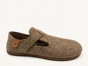 zapatilla-casa-barefoot-mujer-vivant-fieltro-marron Zapatilla de casa barefoot mujer Vivant de fieltro marrón